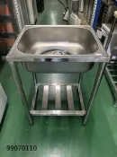 【吉旺二手家具生活館】全新/庫存 陽春單洗台 單洗附平台 白鐵水槽 不鏽鋼水槽 -各式新舊/二手家具 生活家電買賣