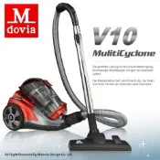 Mdovia 第十六代 Dual V10 Plus 雙層多錐 吸力永不衰退吸塵器 (不挑色)