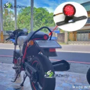 ~MJMOTO~LED尾燈 改裝 剎車燈 牌照燈 牌架 後燈 復古 通用 咖啡 雲豹200 尾燈 野狼 KTR 檔車