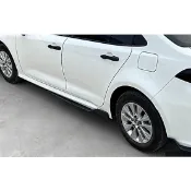 適用於豐田 TOYOTA 19-25年 12代 ALTIS 側裙 左右側裙 側群 車身 空力套件 烤漆黑 碳纖維紋