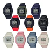 (店+)【CASIO 卡西歐】經緯度鐘錶CASIO電子錶50米防水 年度新款熱銷 運動款  學生電子錶大字幕 復古方形款 超低折扣↘ W-218H