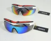 apex 914 運動眼鏡專用鏡片 環保REVO 彩虹鍍膜PC片(單買鏡片不含鏡框)