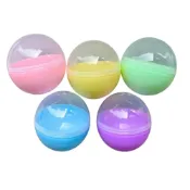 (店+)【COLOR ME】彩色扭蛋殼 多件組 扭蛋殼 扭蛋球 抽獎球 扭蛋空殼 轉蛋殼 扭蛋 轉蛋機用 夾娃娃機用 透明扭蛋殼