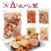 小怪獸日本代購🌸現貨 えびせんべいの里 名古屋蝦餅 全品項商品 綜合蝦餅 小花 魷魚 仙貝 名古屋 特產 蝦餅之里