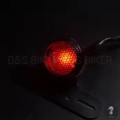 ［B&S]復古尾燈系列B 檔車 後燈 改裝 咖啡風 brat ktr 雲豹223h 愛將 野狼 金旺 車牌架 尾燈 雲豹