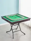 協貿國際日用品生活8館 可折疊式麻將桌多功能簡易餐桌兩用型棋牌桌麻雀臺手動手搓面板