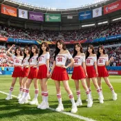 爆款 性感世足啦啦隊服 足球寶貝 國家隊球衣 女生運動套裝 派對表演服新款足球寶貝啦啦隊服裝女團演出服運動會表演服短袖上