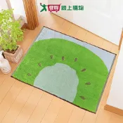 迪歐水果風平織踏墊-奇異果/西瓜/柳橙/草莓 墊子 地墊 吸水瞬乾【愛買】