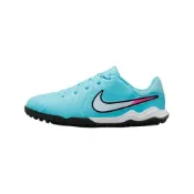 (店+)【NIKE 耐吉】DV4351-401 Nike PU（聚氨酯） 傳奇10中端TF碎釘 人草 低幫 足球鞋 天藍色 兒童款 nike童鞋 大童運動鞋 小童運動鞋 童鞋