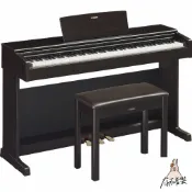 【存在音樂】免運 YAMAHA YDP-144 滑蓋 數位 電 鋼琴 玫瑰木紋