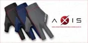 全揚撞球 新色幽靈灰【CUETEC-Axis全新露指手套】震撼登場-撞球手套(分左右手戴)