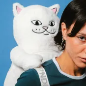 RIPNDIP LORD NERM PLUSH BACKPACK 兩款 造型可愛 後背包 中指貓 台灣總代理-ALL