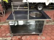 【全省二手貨】二手家具*營業攤車 餐車 台車 擺攤車 流動攤車 行動攤車 玻璃攤車 營業用台車 小吃店