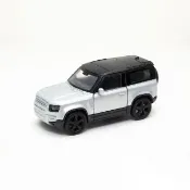【WELLY】4.75吋 路虎 2020  Land Rover Defender 經典越野車模型 43801CW(銀色)