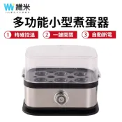 【Vimi 維米】煮蛋器 110V電動煮蛋機 小型蒸蛋器 廚房蒸蛋機 多功能早餐機 一鍵開關 PTC精確控溫 防幹燒設計
