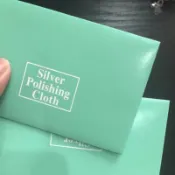 【現貨特價】拭銀布 銀飾品保養布 銀飾清潔拋光布銀器上光布 擦銀布