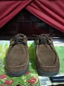 二手 Hush Puppies 皮革 女鞋 22.5號 休閒鞋 550