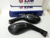 三陽 正廠 原廠 零件 R1Z 125/R1 125後照鏡/照後鏡/車鏡/後視鏡 10MM正牙 (後殼透明款)