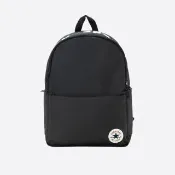【CONVERSE】後背包 運動包 書包 旅行包 大容量 雙層 電腦包 CONTRAST LOGO BACKPACK BLACK 黑 UA5985-023