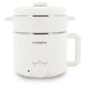 (店+)【FURIMORI 富力森】1.2L隔熱蒸煮美食鍋 FU-EH126｜多功能電煮鍋 蒸煮鍋 快煮鍋 一人鍋 迷你料理鍋