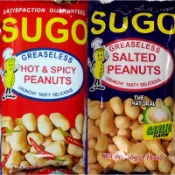 菲律賓🇵🇭SUGO Salted Peanuts Garlic/Hot&spicy 花生
