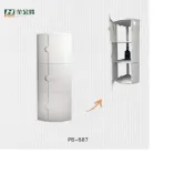 (店+)【CERAX 洗樂適】台灣製造 雙層轉角櫃 浴室置物櫃 三層轉角架(PB-687)