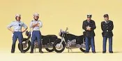 車庫 公司貨 Preiser 人物組 French constabulary 10191 HO