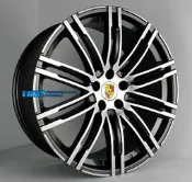 【小茵 輪胎 舘】PORSCHE CAYENNE 凱燕 保時捷車系專用鋁圈 21吋 5孔130 10J 亮灰車亮面