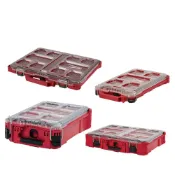 (店+)【Milwaukee 美沃奇】配套分類收納箱 PACKOUT 整理小物品 IP65密封 48-22-8430