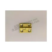 (店+)1寸加厚黃銅合頁 平面合頁 黃銅鉸鏈 尺寸25mm*22mm 厚度1.5mm 附螺絲