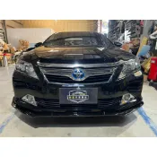 TOYOTA Camry 7代 7.5代 直上 鋼琴烤漆黑 前下巴 前鏟 前定風翼 前擾流板 下擾流板 保險桿 改裝下巴