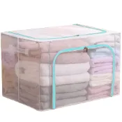(店+)【TANAH】(淺藍)多功能大容量110L收納箱2入組(H-104-110-2)