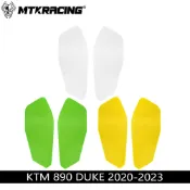 適用KTM 890 DUKE 2020-2023年改裝大燈保護片車燈護目鏡片罩護