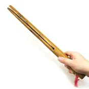【晨豐商行】梢楠木 長條造型 拍打棒 捶打棒 狗骨頭造型 指壓 按摩(狗拍拍棒)