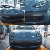 KP擎利國際 大包改裝 14-16 Porsche Panamera 改971 GTS樣式 前保桿 對色烤漆