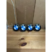 BMW 德國🇩🇪原廠拆車鋁圈蓋(56mm) 9×9新，一套四個1000元