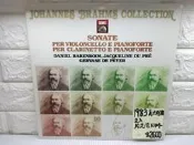 1983義大利版 2入 杜普蕾 布拉姆斯大提琴與鋼琴奏鳴曲、單簧管與鋼琴奏鳴曲 古典黑膠唱片