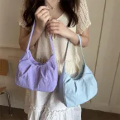 🏆🏆餃子包 水餃包 斜背包 大容量包包 斜肩包 單肩包 手提包 韓國包包 大容量包包 腋下包 通勤包 女生包包