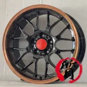 【質感輪業】全新鋁圈 類B RSGT 19吋 黑底古銅唇 5/100 5/108 5/112 5/114.3 5/120