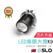 SLO【K9 LED魚眼大燈】遠近同亮 M2 小魚眼 魚眼 H4機車大燈 直上 LED大燈 LED小魚眼