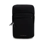 (店+)【TOMMY HILFIGER】AM0AM12359 年輕時尚休閒通勤大容量商務電腦包背包 聚酯纖維 雙肩包 大號 男款 黑色