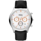 【FOSSIL】都會紳士三眼魅力腕錶-白(FS4640)