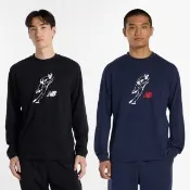 【NEW BALANCE】NB 大學T 大谷翔平x長袖上衣_男性_黑/深藍_MT6129GVBK_MT6129GVTNV(美版 版型偏大)