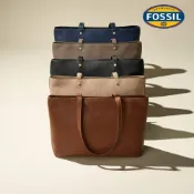 【FOSSIL 官方旗艦館】Jessie 真皮托特包 (多色可選)