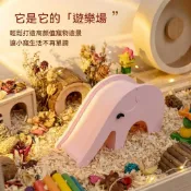 【鼠來寶 鼠鼠D樂園】仓鼠萌宠大象滑梯 攀爬仓鼠玩具 宠物玩具 仓鼠造景创意躲避 金丝熊花枝鼠躲避屋