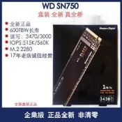 WD/西部數據 SN750 sn730 2T/4T m.2 2280 nvme