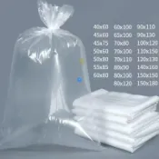 💛新款特賣💛塑料袋子批發透明薄膜袋內膜袋防水防潮紙箱內袋一次性平口袋