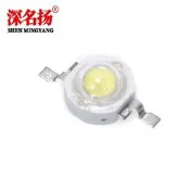1W 大功率led燈珠led單燈超高亮度貼片手電筒射燈藍光小燈泡白光