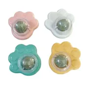 (店+)【貓狗汪喵】貓掌造型貓薄荷球玩具 貓掌薄荷球 貓糖逗貓球 貓草球(貓咪舔舔玩具 旋轉貓薄荷球 貓玩具)