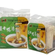 【愛合購】【自然緣素】素食薑母鴨手工湯麵(全素)
